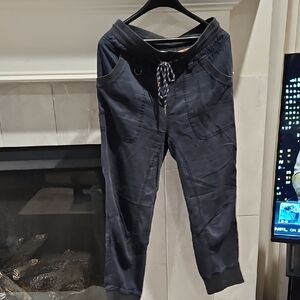 Anthropologie Charcoal Jogger Pants